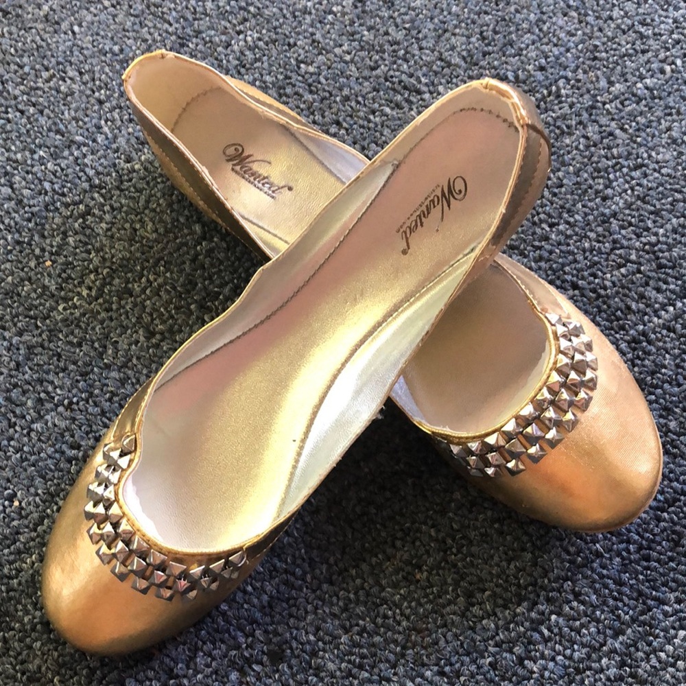 Wanted Jeweled Flats